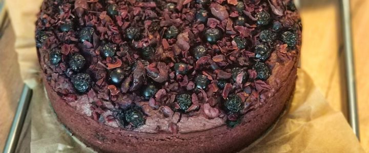 Lýdia Pokorná - fazolové brownies s arónií a kakaovými boby